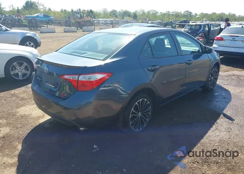 2015 Toyota Corolla S Plus z USA, uszkodzony, nr VIN 2T1BURHE2FC307962